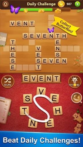 Word Cafe - A Crossword Puzzle screenshot 4