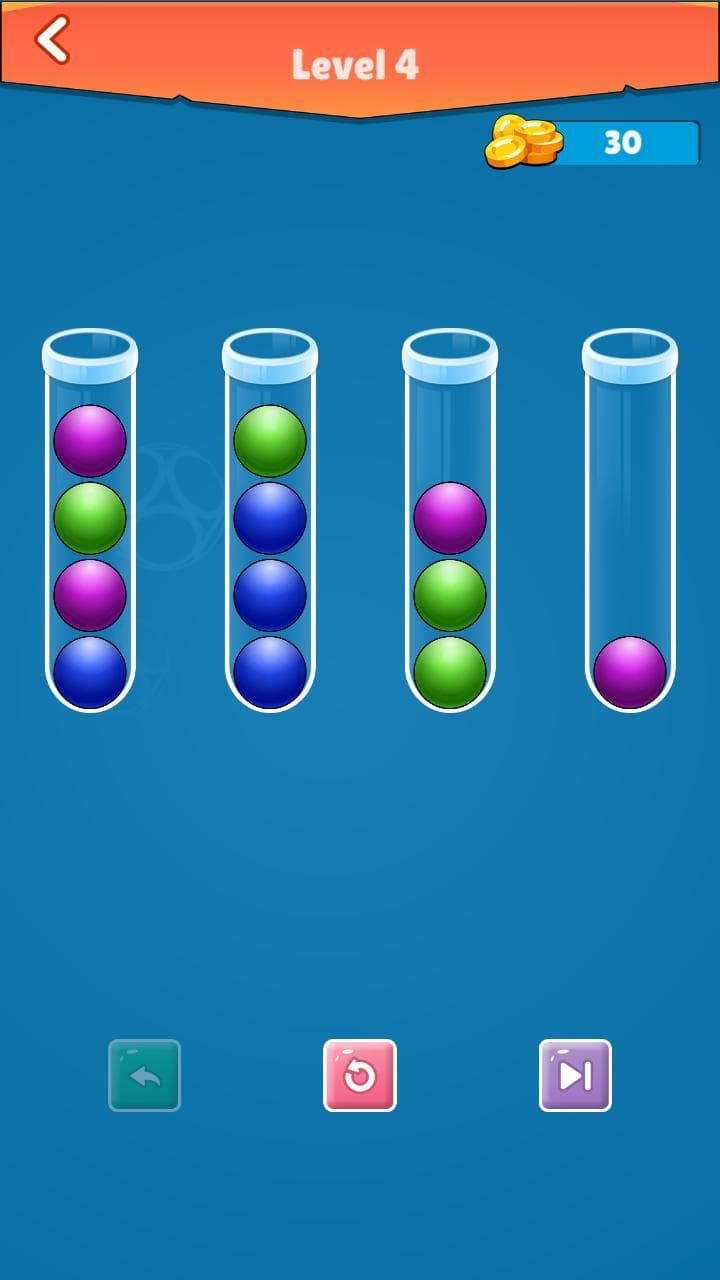 Bubble Sort Puzzle screenshot 3