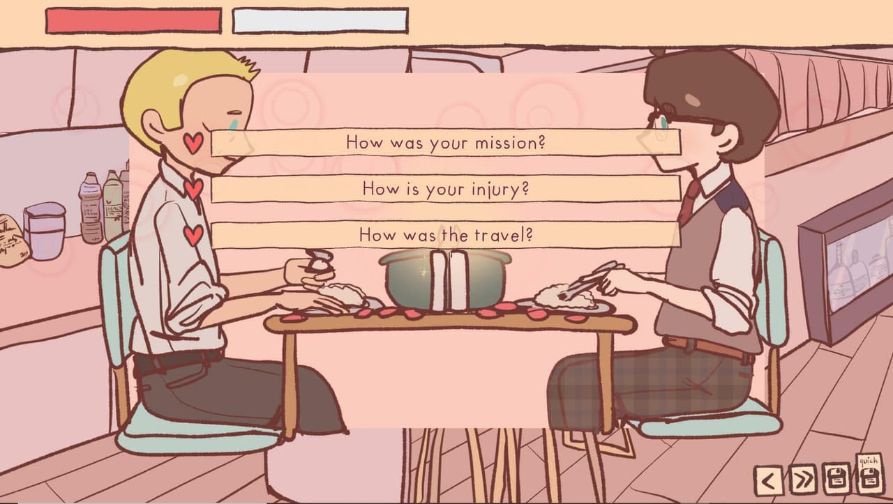 a Valentines day in Qs life