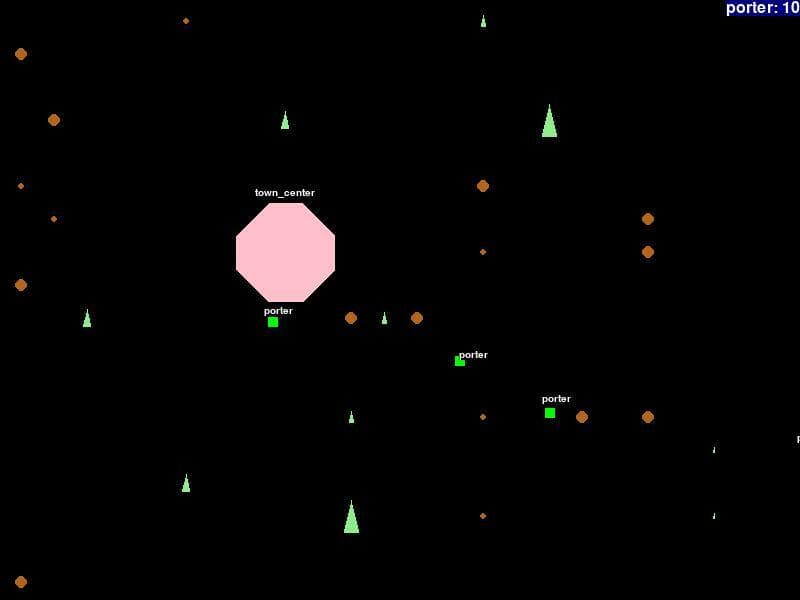 Prototype Colony Sim made with Pygame screenshot 4