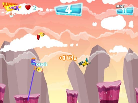 Jumpy Jack - Mighty Hero Survive Pesky Birds screenshot 2