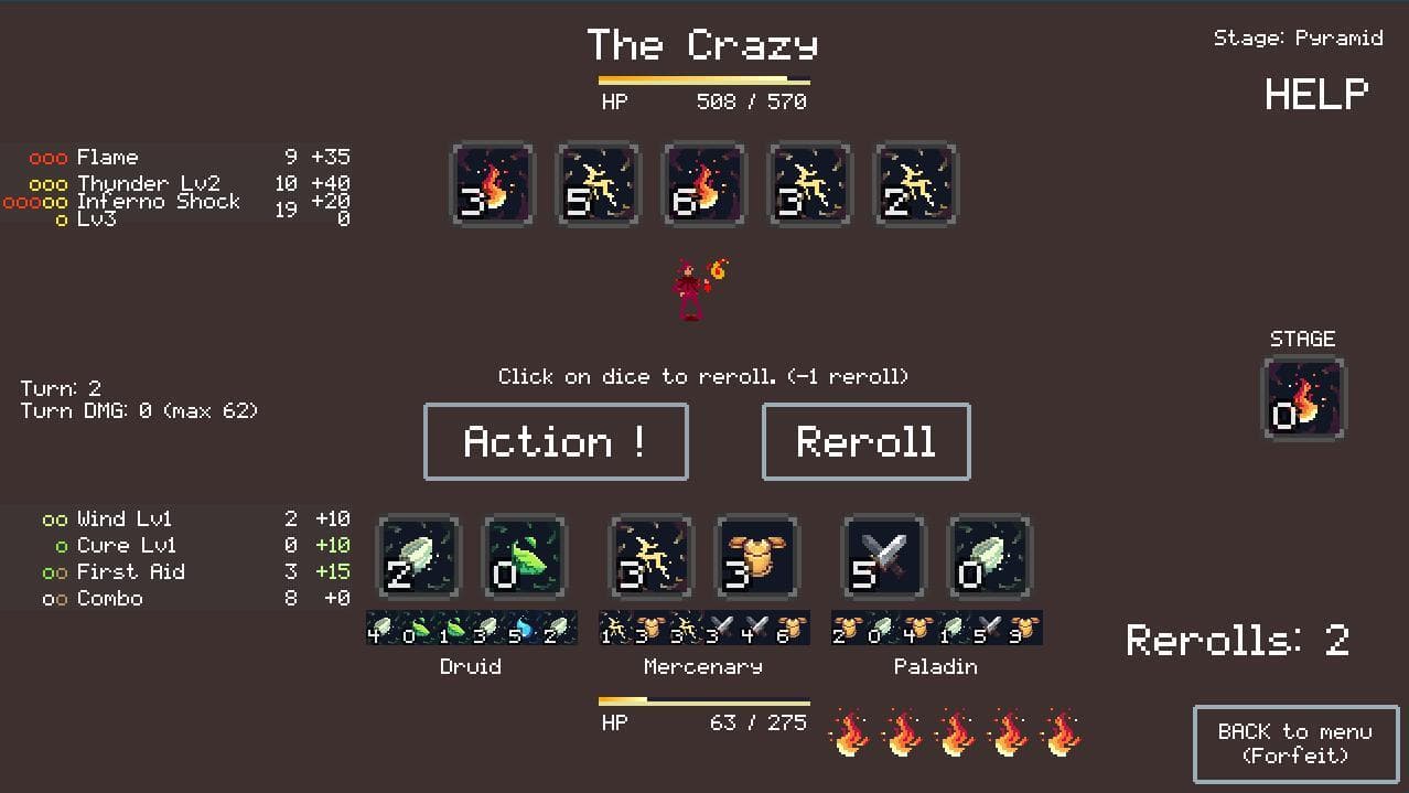 Dice Quest (betairya, Haneko) screenshot 3