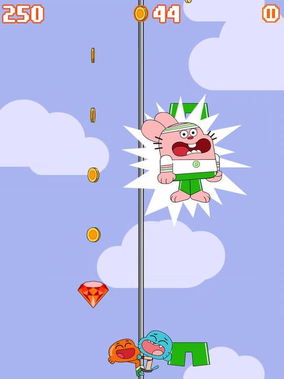 Sky Streaker - Gumball Climbing Arcade Game screenshot 5