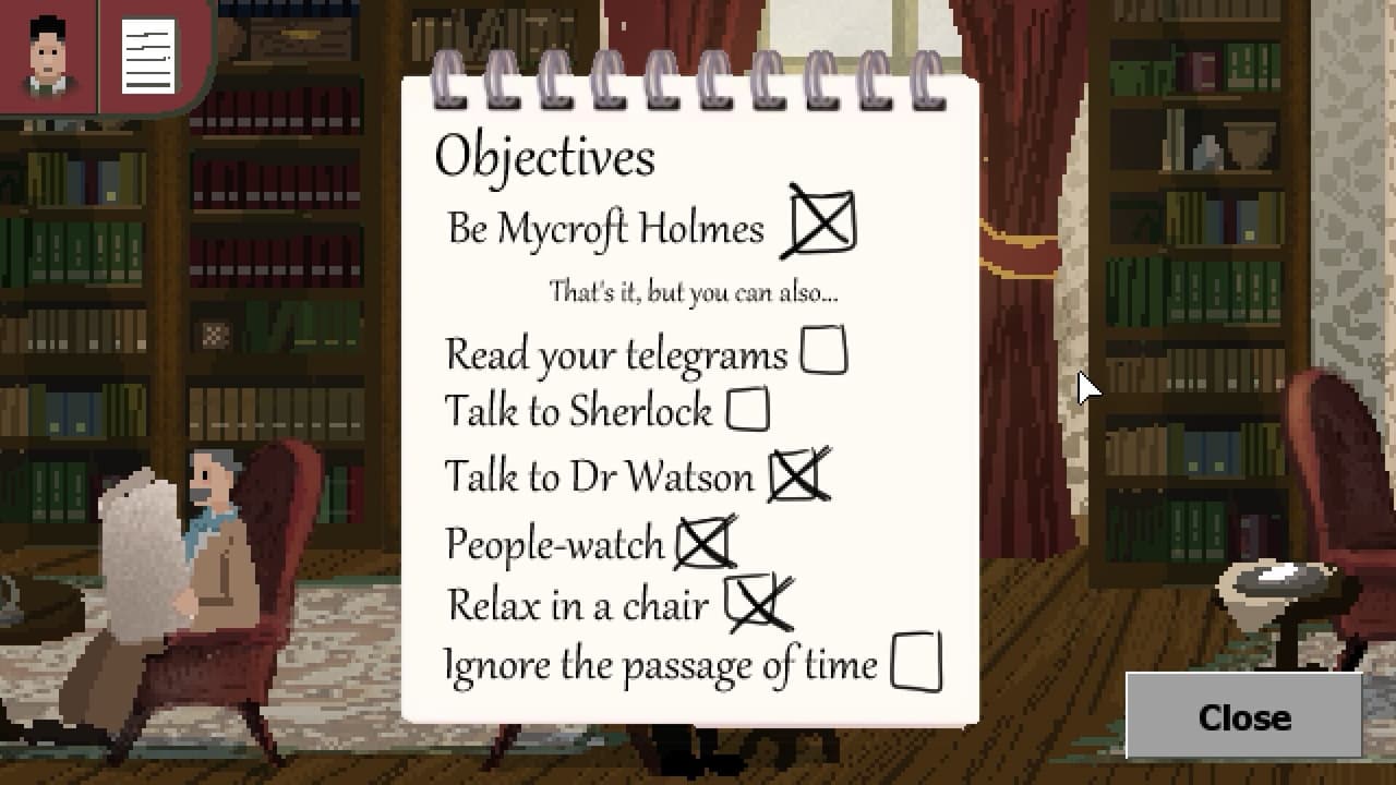 Mycroft Holmes Simulator screenshot 5
