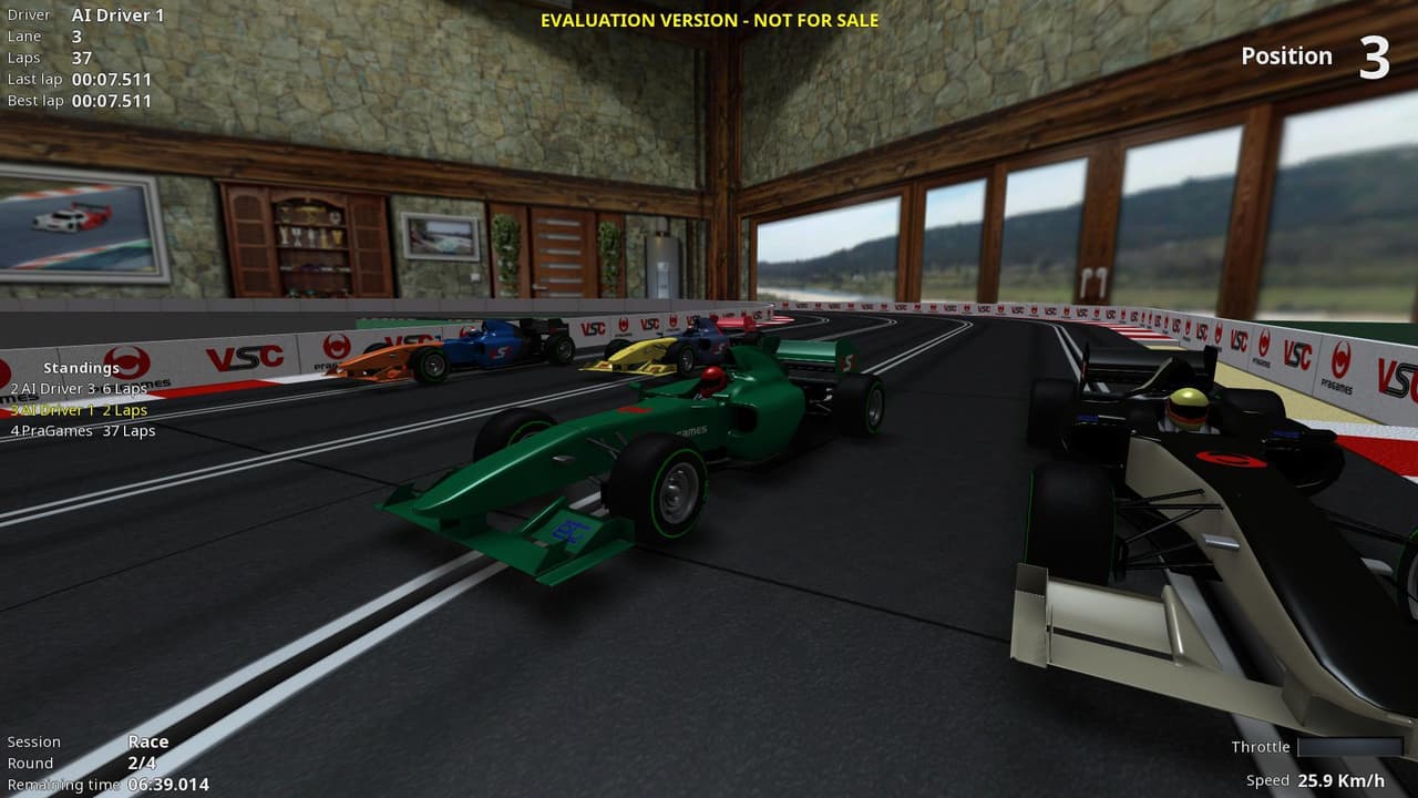 Virtual SlotCars Demo screenshot 3