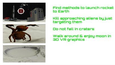VR Moon Mission Cardboard 3D screenshot 3