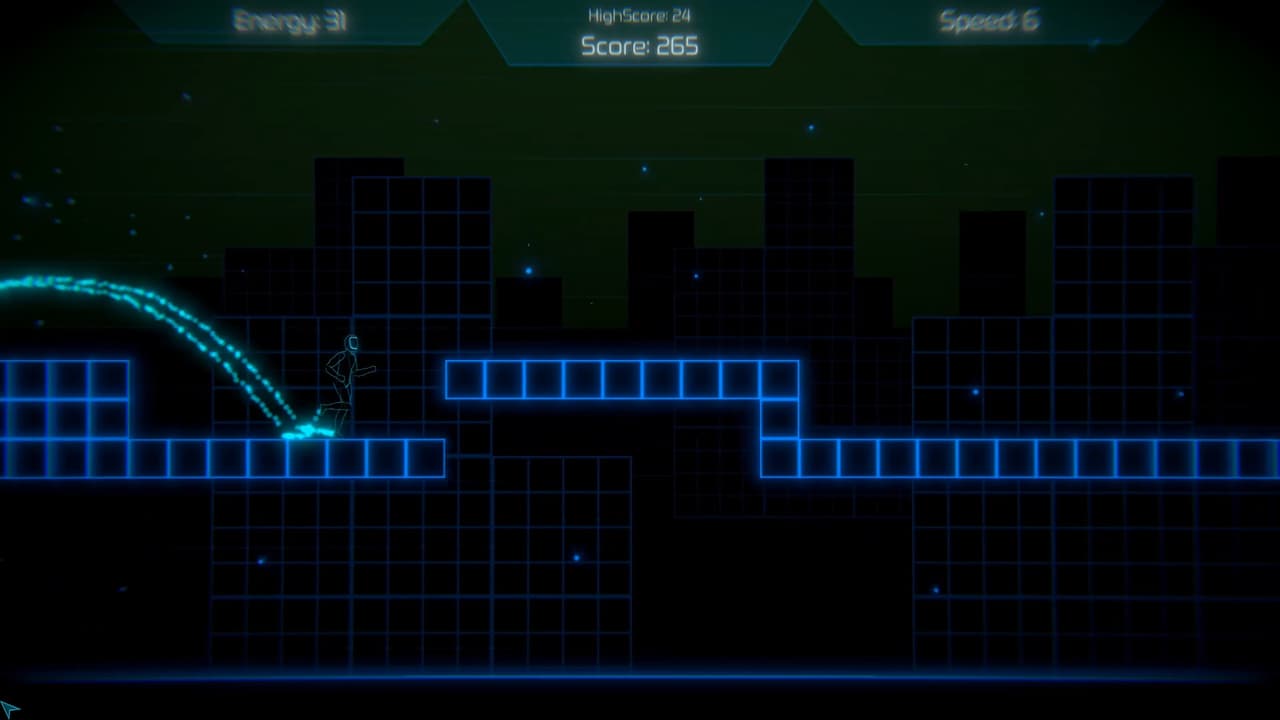 Neon Void Runner screenshot 6