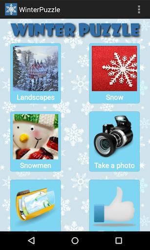Winter Puzzle Free screenshot 2