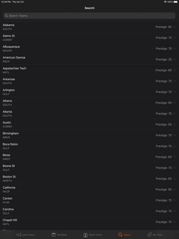 College Football Coach screenshot 6