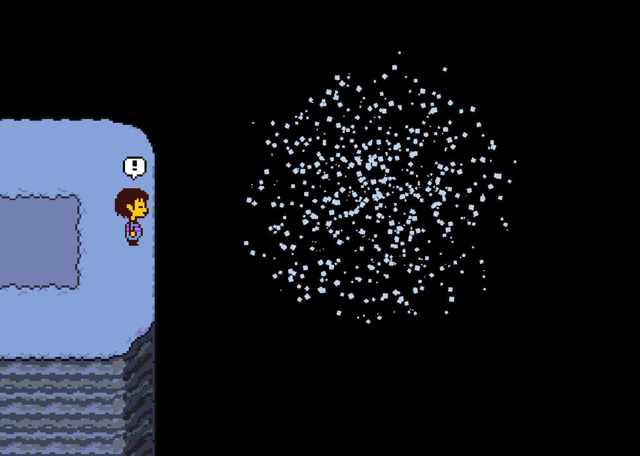 Undertale - Blue Snow screenshot 5