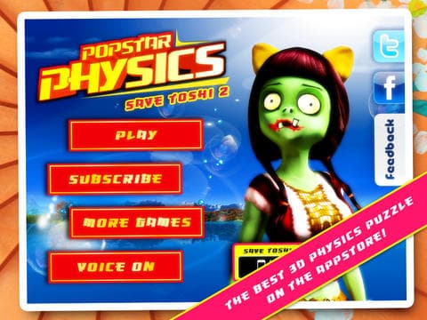 Popstar Physics (Save Toshi 2) screenshot 2