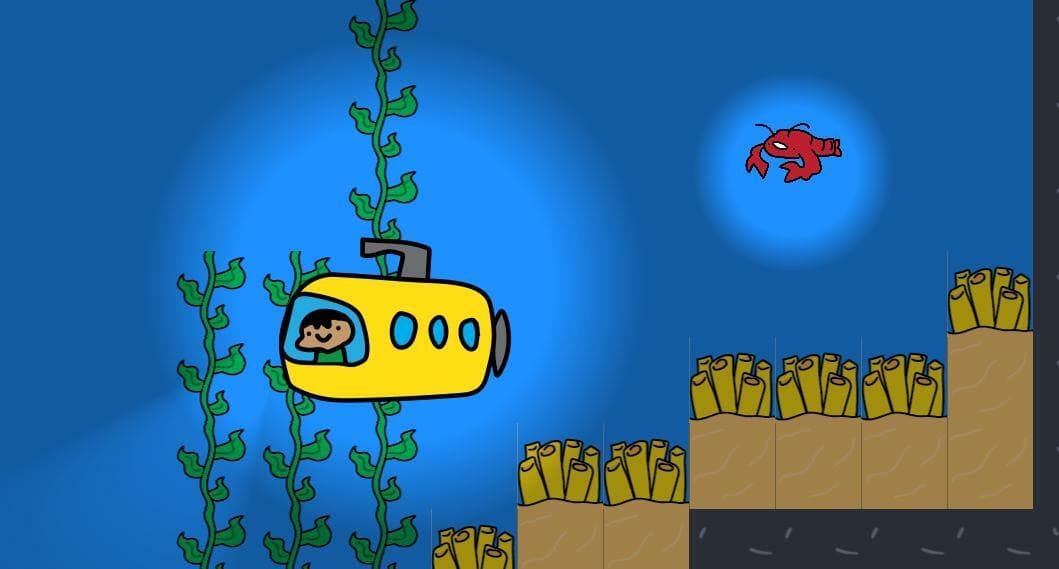 Deep Blue (itch) (Moonstone) screenshot 2