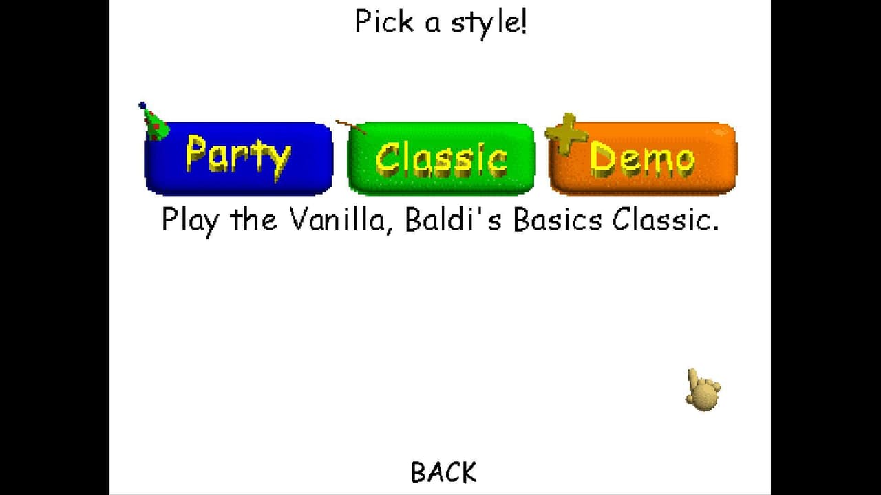 Baldis Basics Classic Remastered Recreation (Reupload) screenshot 3
