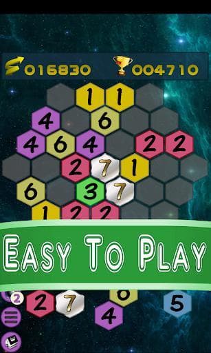 Get To 7, merged puzzle game screenshot 2