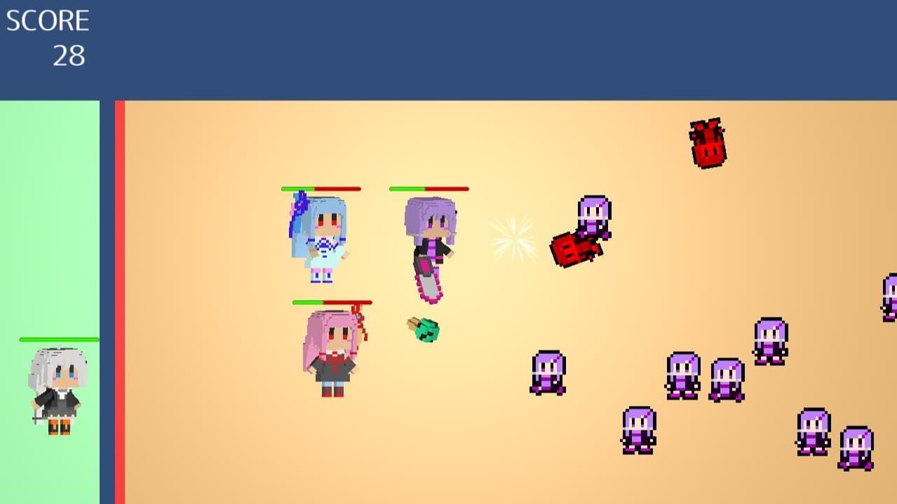 ボクセルピクセル大進撃