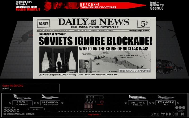 DEFCON-2: Missiles of October screenshot 3