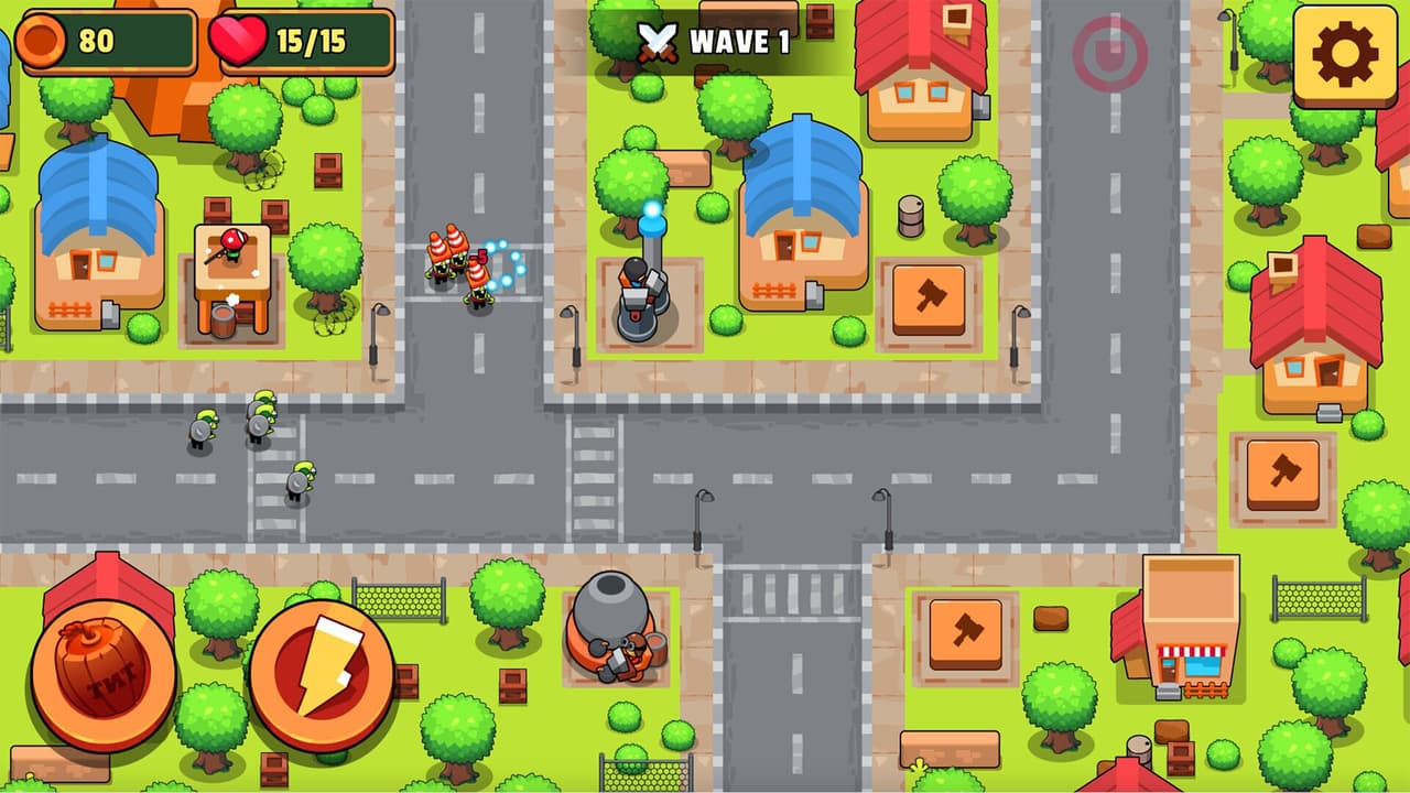Zombie Tower Defense screenshot 2