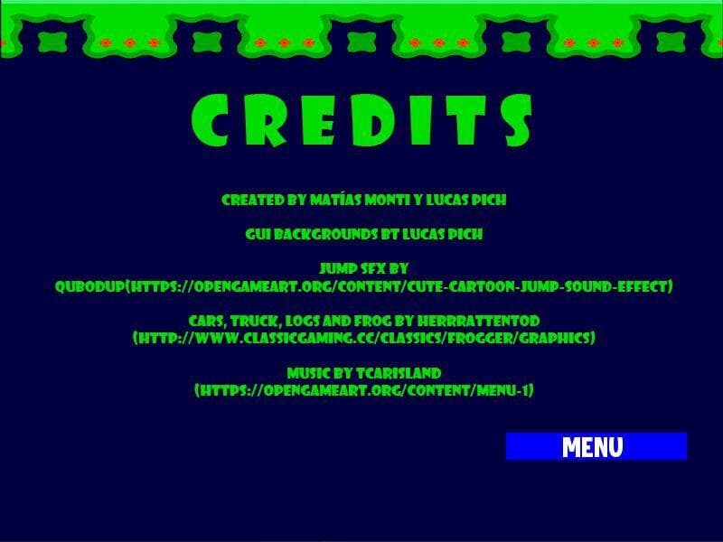 FROGGER (itch) (pichi02) screenshot 4