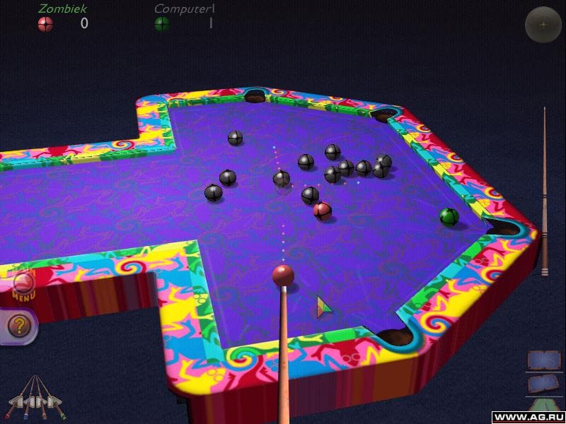 3-D Ultra Cool Pool screenshot 6
