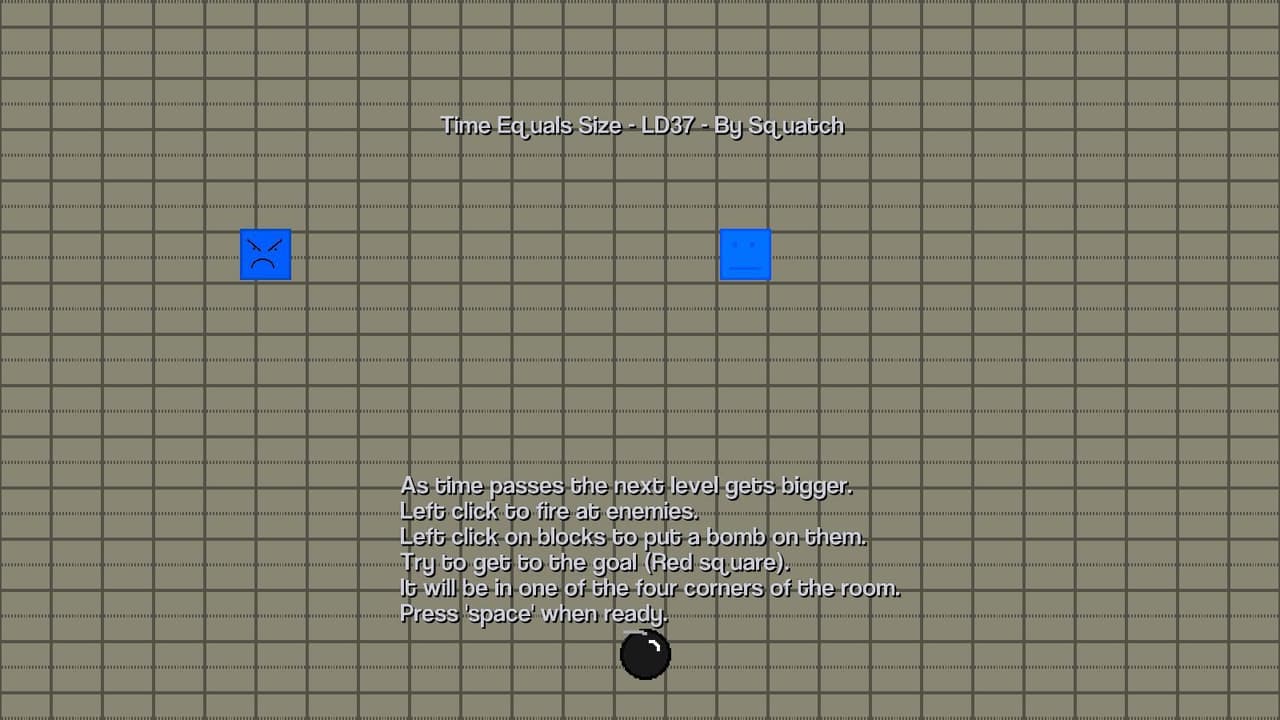 Ludum Dare 37 - Time Equals Size