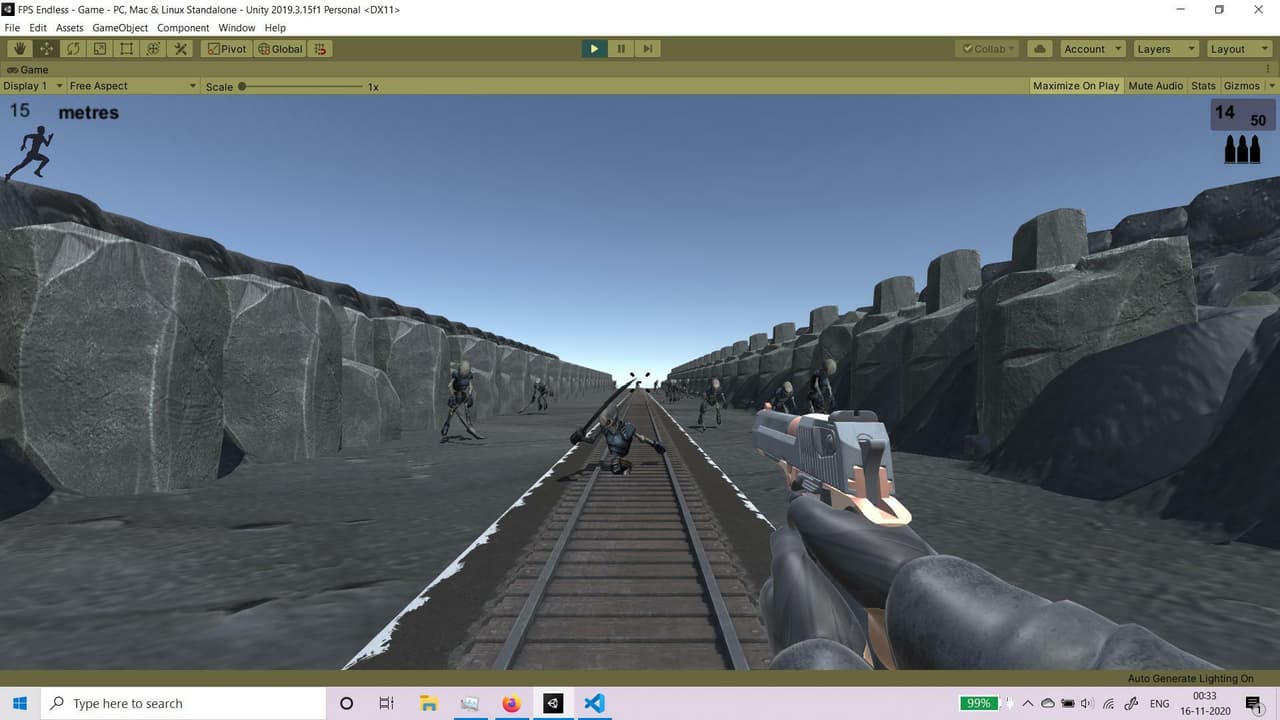 Endless FPS Runner