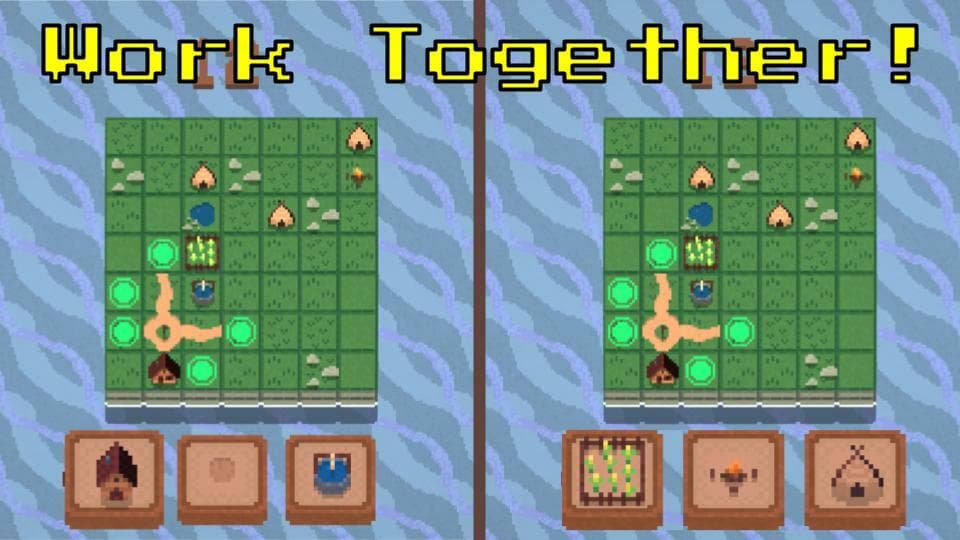 Tiny Settlers (llamaking, LlamaDev Games) screenshot 2