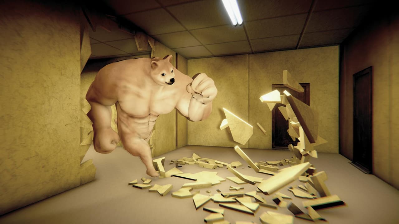 Backrooms Buff Doge Horror screenshot 2