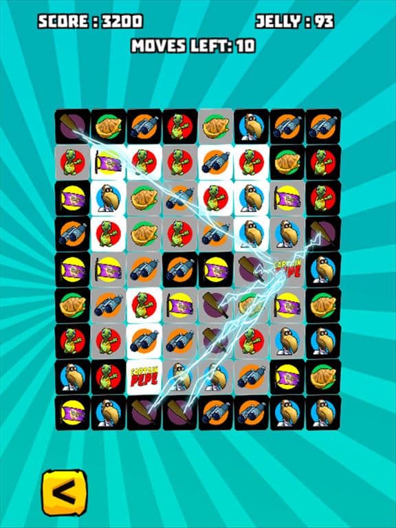 Captain Pepe Match 3 screenshot 4