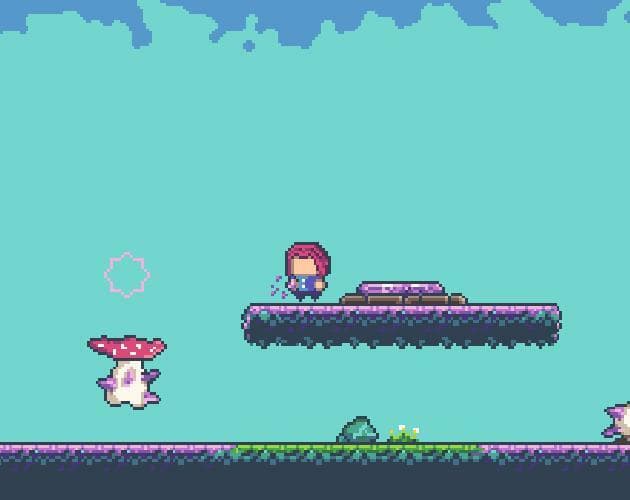 Aurore and the crystal shard - GMTK 2020 screenshot 3