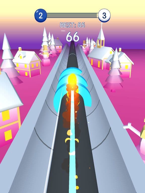 Smash Road - Color Ball Run 3D screenshot 5