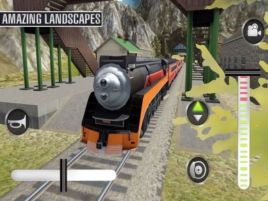 Amazing Train Hill Driving screenshot 2