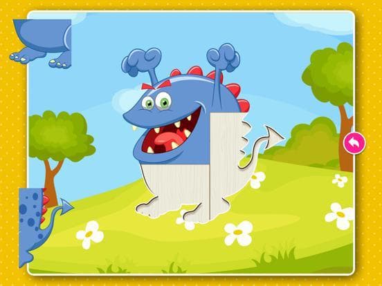 Monster Puzzle Games: Toddler Kids Learning Apps screenshot 3