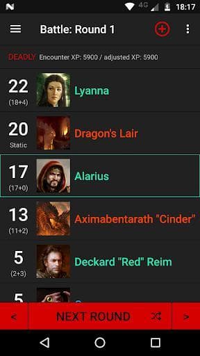 Initiative Tracker for D&D screenshot 2