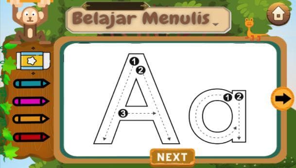 Game Edukasi Belajar Menulis screenshot 2