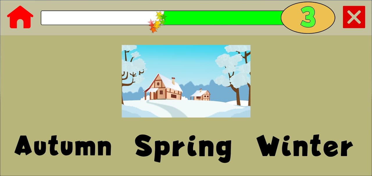 Learn: Months and Seasons screenshot 3