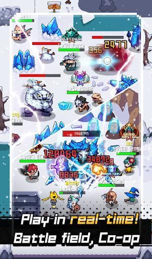 Grow Stone Online: 2d pixel RPG, MMORPG game screenshot 6