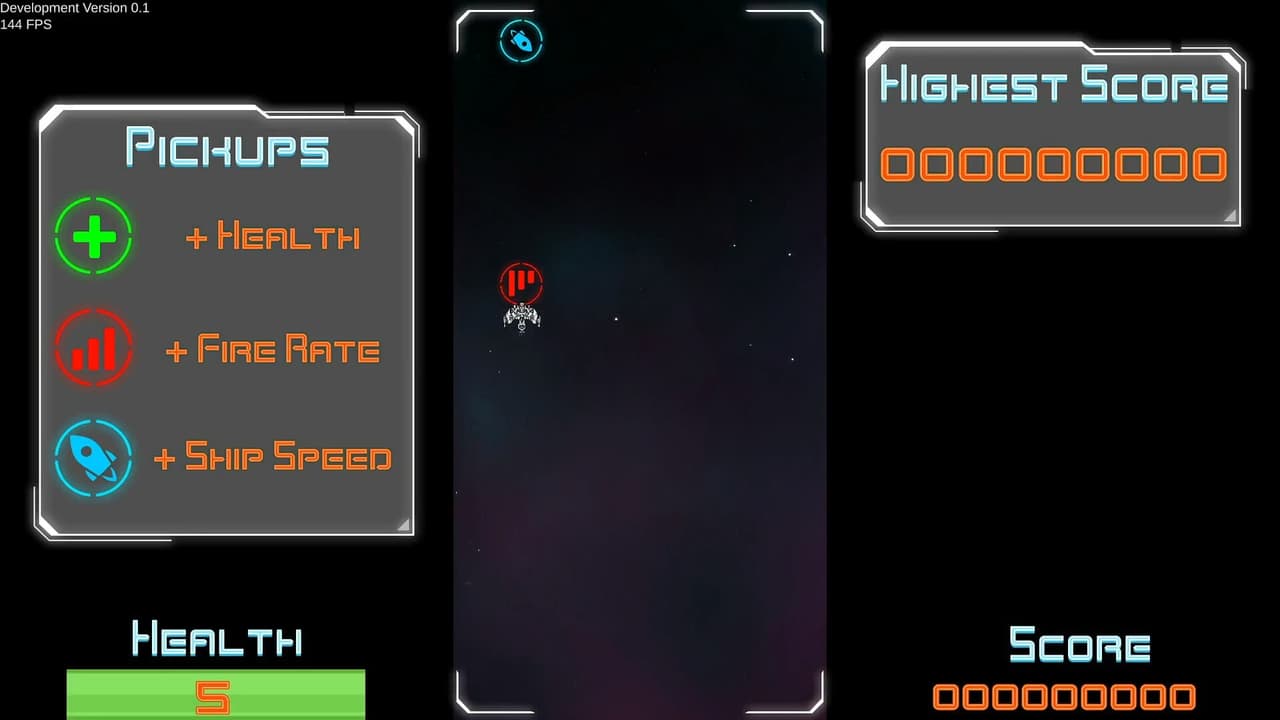 Spaceship Shooter (Ryan Beattie) screenshot 2