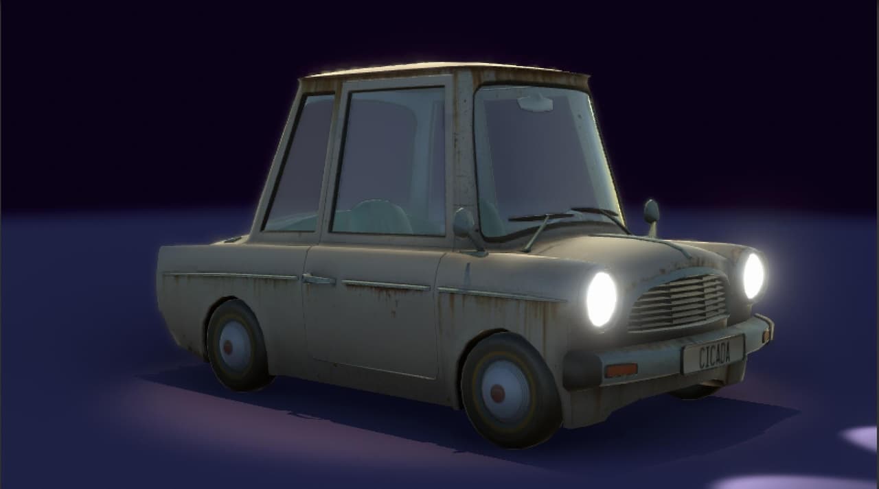 Tech Art: Project1 - Interactive Car