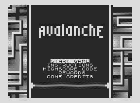 ZX81 - Avalanche (2011) screenshot 2