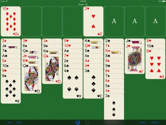 iKlondike Solitaire Lite screenshot 4