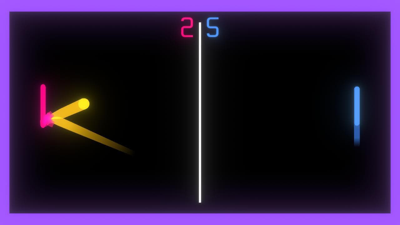 Neon Pong (itch) (Gabler) screenshot 4