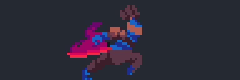 Fantasy Enemy Yokai - Free Pixelart Animated Character screenshot 2
