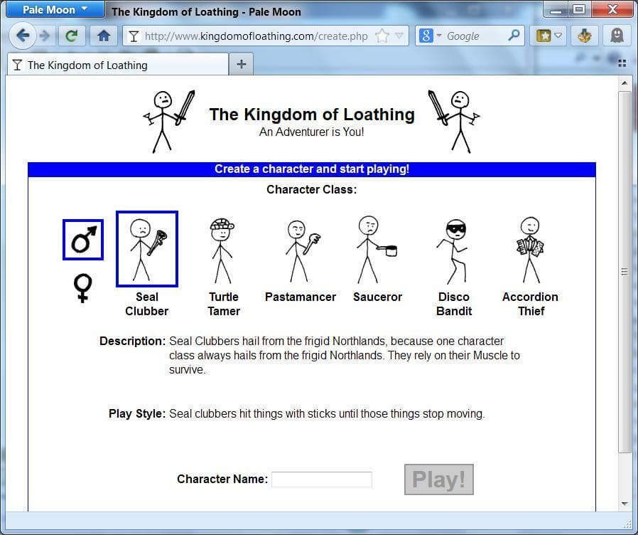 Kingdom of Loathing screenshot 2