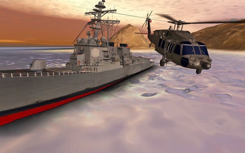 Helicopter Sim Pro - Hellfire Squadron screenshot 3