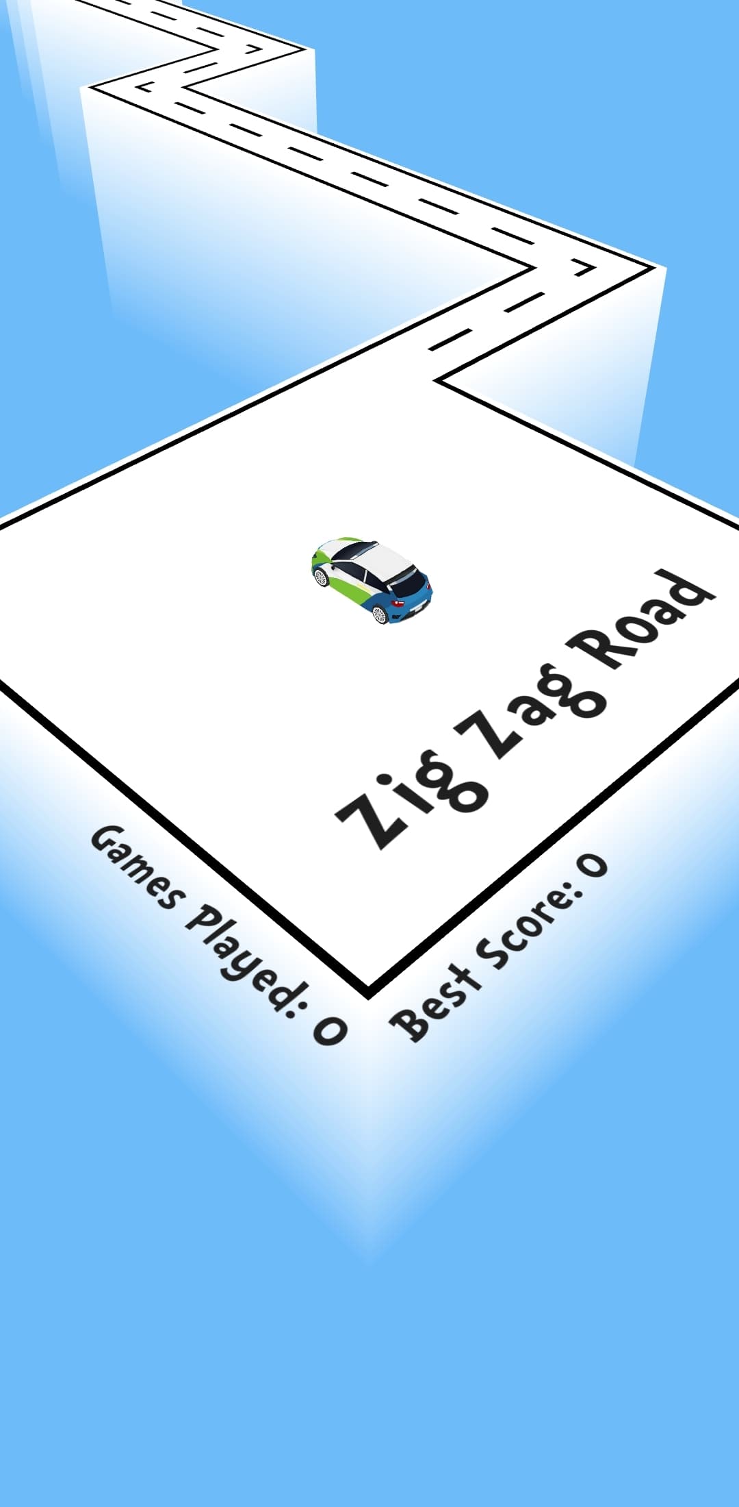 Cliff Racing: Zig Zag Road screenshot 2