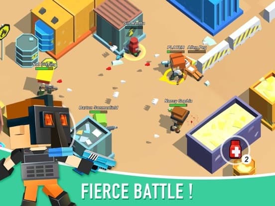 Battle Shooting Hero-Gun Games screenshot 3