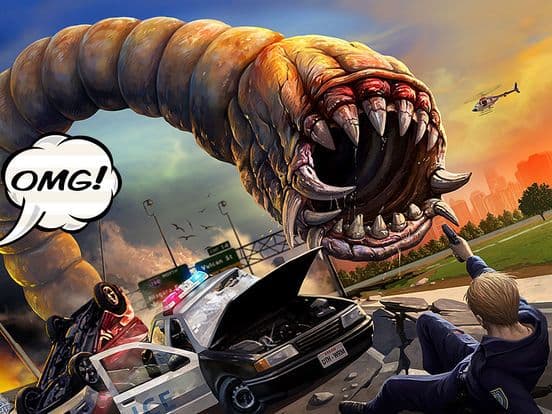 Death Worm Free screenshot 2