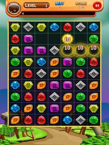 Crystal Match 3 Puzzle Game For Kids screenshot 5
