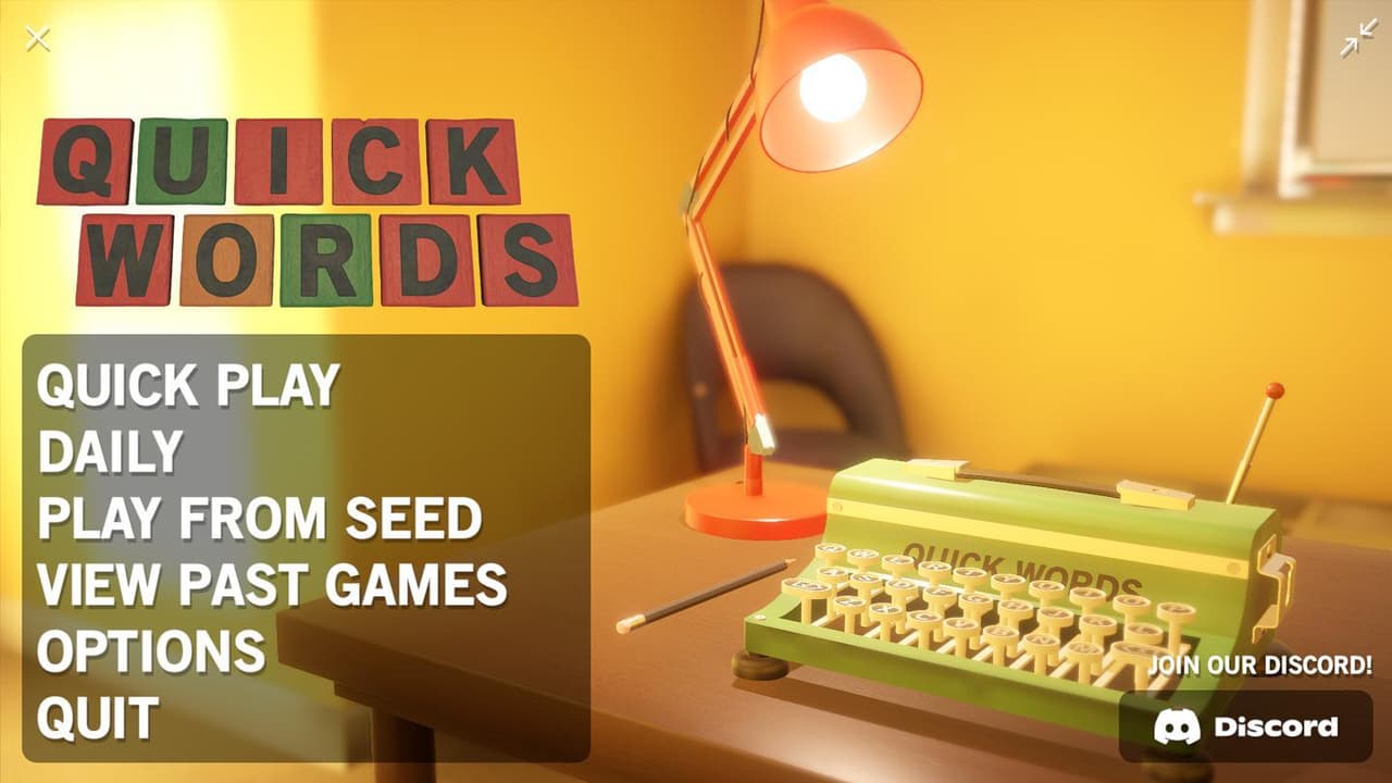 QUICK WORDS (itch) screenshot 3