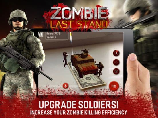 Zombie Last Stand HD Augmented dead frontier war z screenshot 5